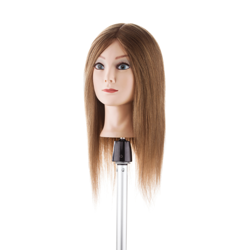 Juuksemannekeen Emily, pruun — naturaalsed juuksed, 35-40cm (400.892)