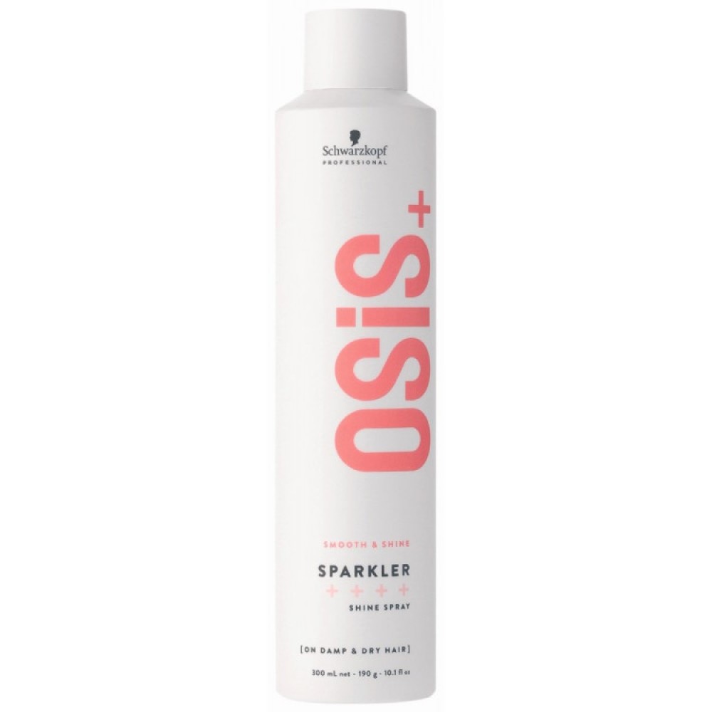 Schwarzkopf Professional OSIS+ Sparkler Shine Spray — juukselakk sära jaoks, 300 ml (NHK4478)