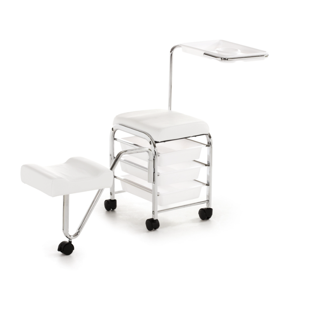 Funktsionaalne pediküürikäru istmega PEDICURE SERVICE (370.523)