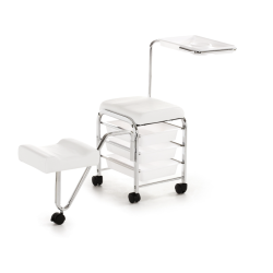 Funktsionaalne pediküürikäru istmega PEDICURE SERVICE