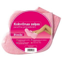 Puuvillased sokid parafiiniteraapiaks, 1 paar