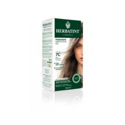HERBATINT püsiv, naturaalne taimepõhine geeltekstuuriga juuksevärv - 7C (tuhkhall blond)
