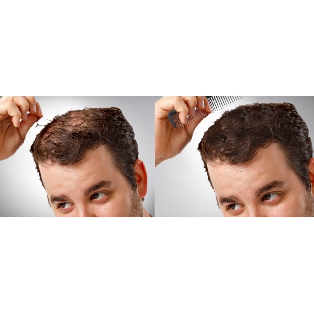 HAIR EFFECT Dark Brown 3-4 – juuksekiudude pulber, tumepruun, 26 g