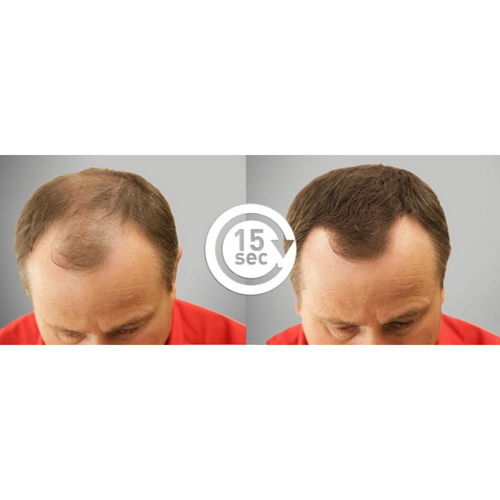 HAIR EFFECT Light Brown 7-8 - juuksekiudude pulber, helepruun, 26 g