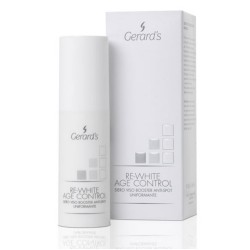 GERARD'S RE-WHITE AGE CONTROL Anti Spot Face Booster serum – nahatooni ühtlustav vananemisvastane näoseerum pigmentlaikude vastu, 30 ml