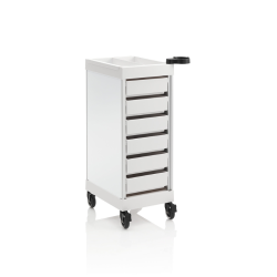 Juuksuriseadmete käru CARRELLO SOLID PRO WHITE
