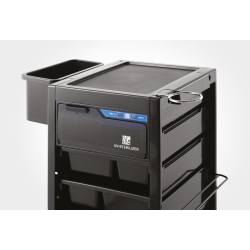 Desinfitseerimiskäru sahtli ja UVC-lambiga NEW YORK UV PRO BLACK