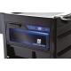 Desinfitseerimiskäru sahtli ja UVC-lambiga NEW YORK UV PRO BLACK (370.545)