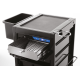 Desinfitseerimiskäru sahtli ja UVC-lambiga NEW YORK UV PRO BLACK (370.545)