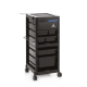 Desinfitseerimiskäru sahtli ja UVC-lambiga NEW YORK UV PRO BLACK (370.545)