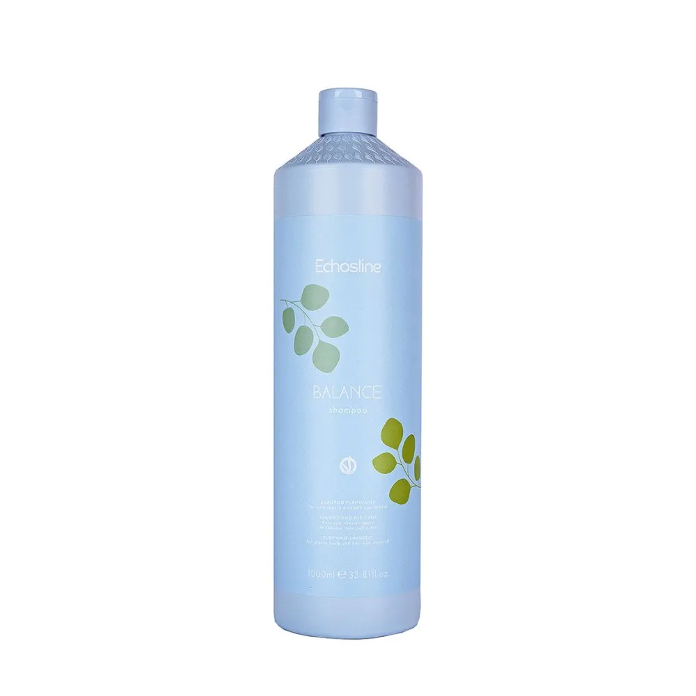 ECHOSLINE Balance Shampoo – puhastav šampoon, 1000 ml