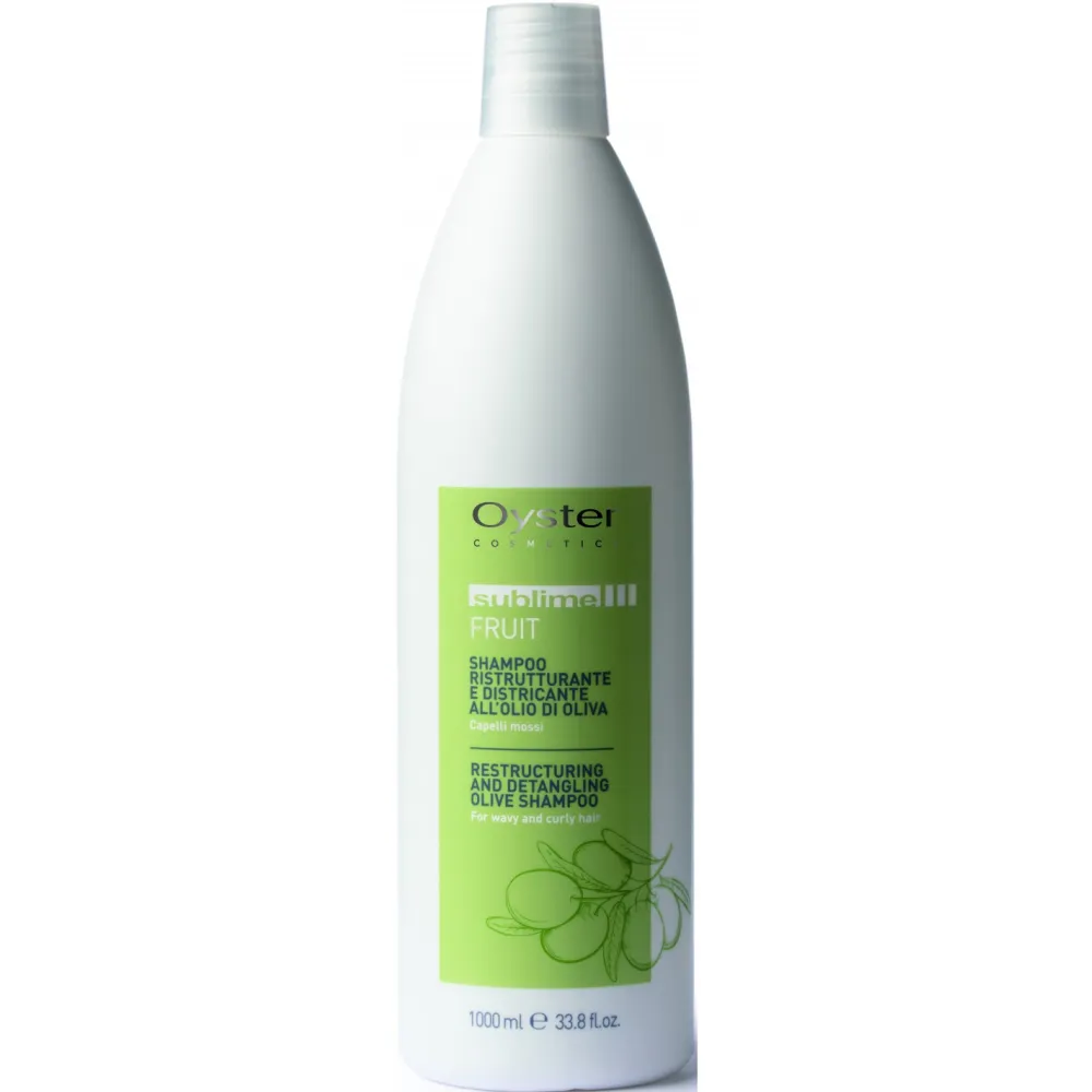 Oyster FRUIT SUBLIME Olive Shampoo - taastav šampoon, 1000 ml