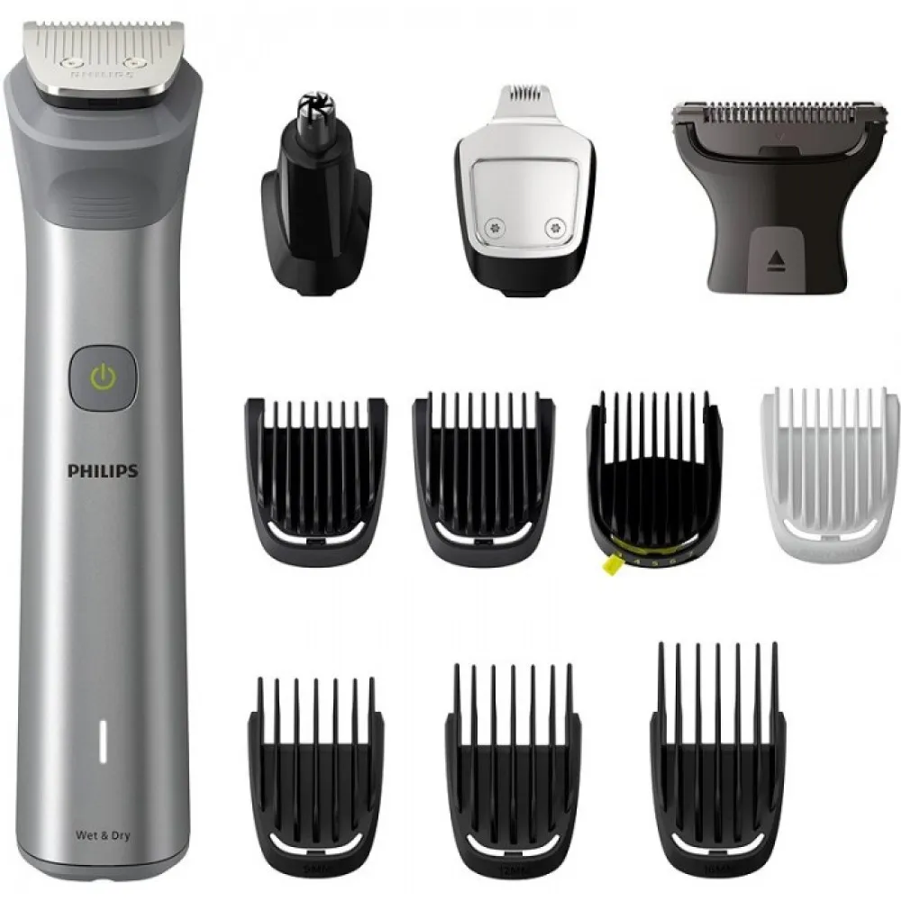 PHILIPS MULTIGROOM SERIES 5000 ALL-IN-ONE TRIMMER MG5940/15 näole, juustele ja kehale, teras