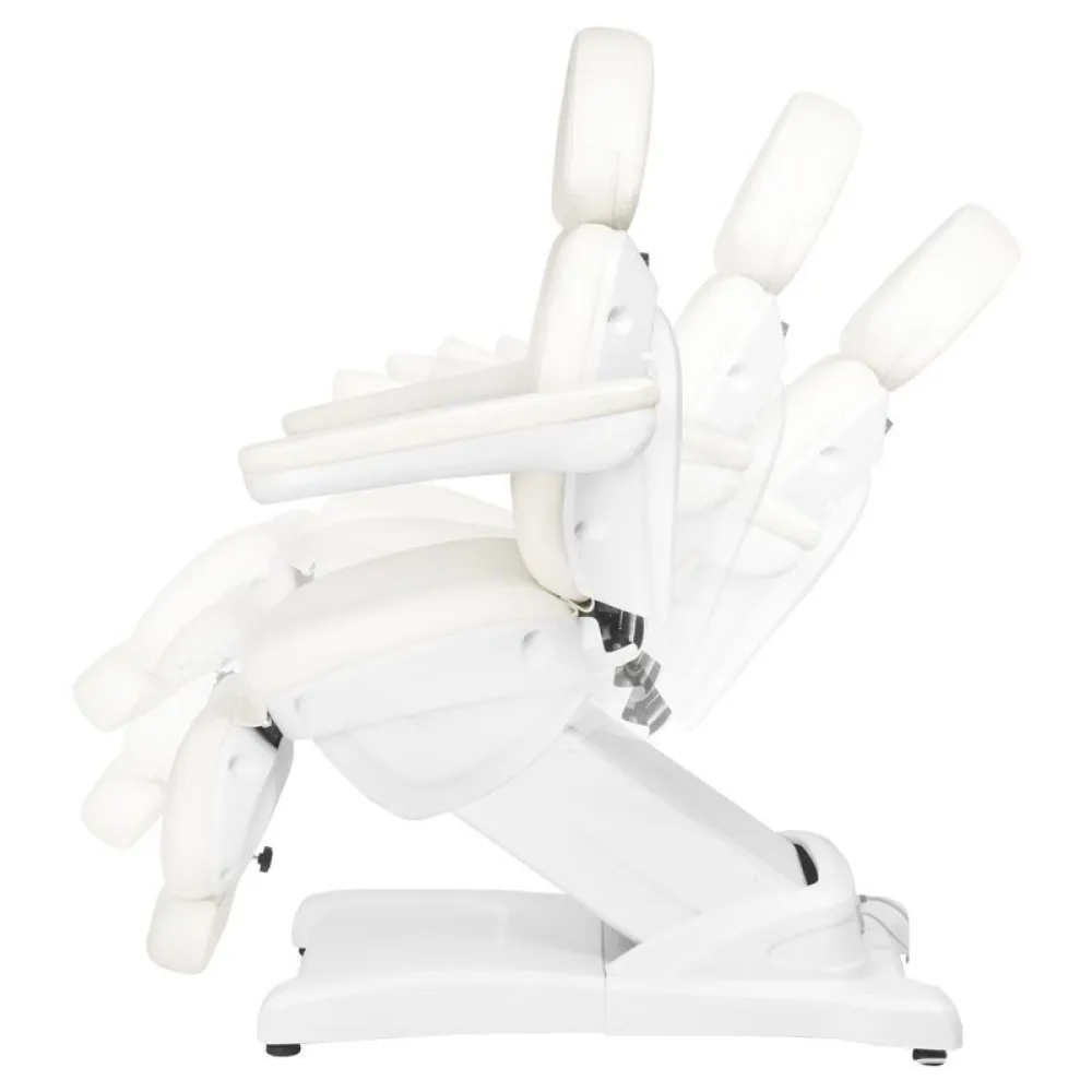 Elektriline kušett Azzurro 871, 4 mootoriga, valge