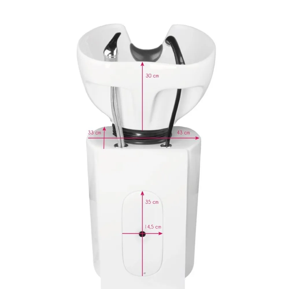 GABBIANO PORTO juuksuri pesulava tooliga