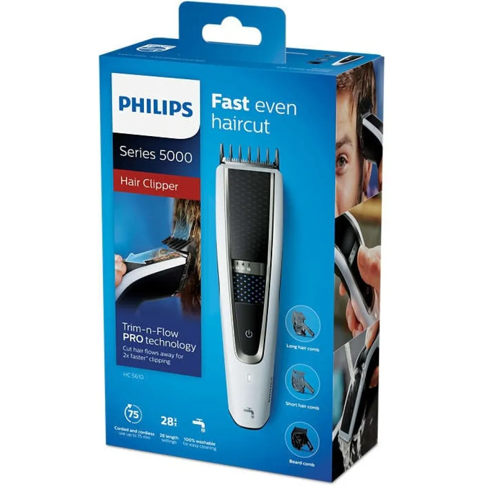 PHILIPS HAIRCLIPPER SERIES 5000 Pestav juukselõikur HC5610/15