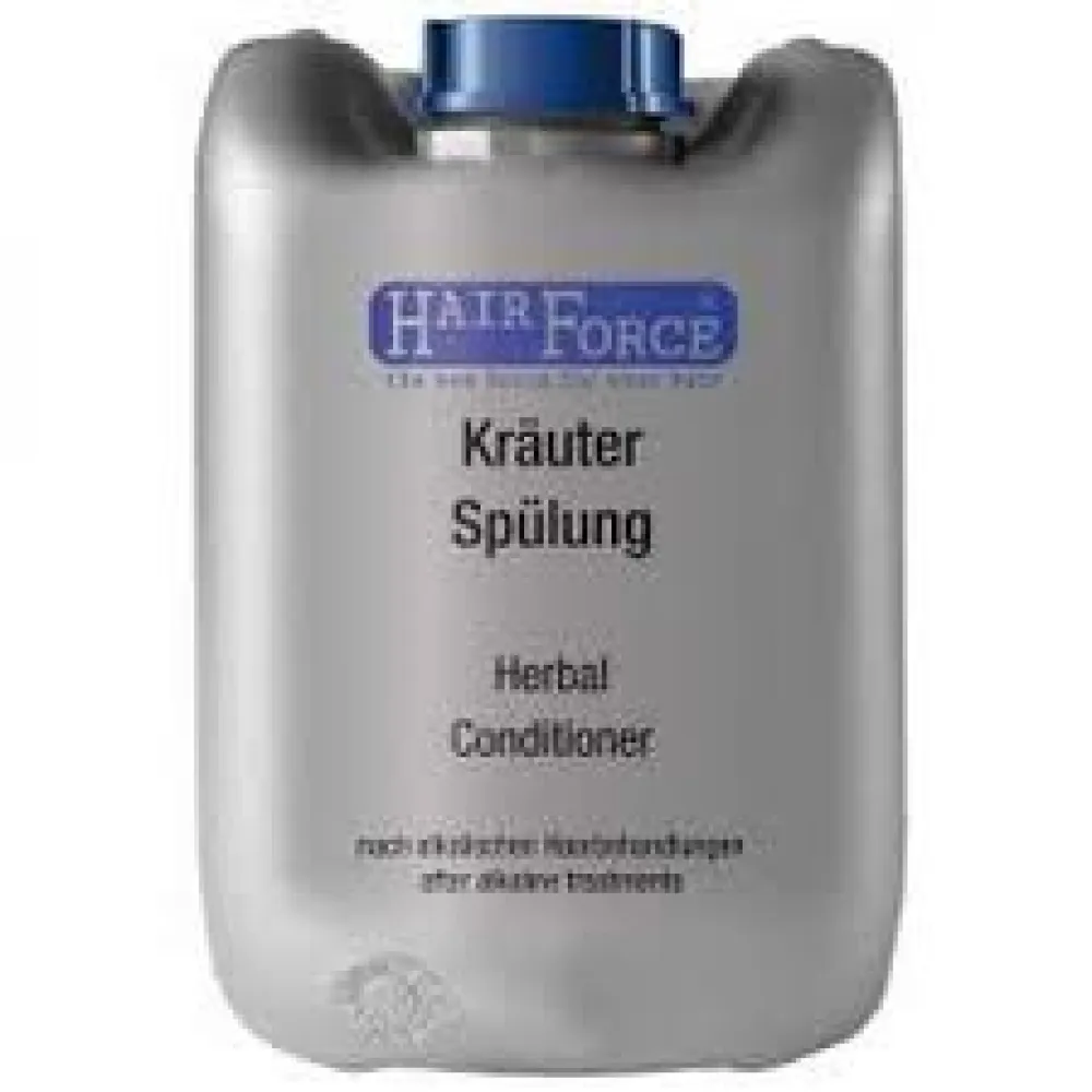 Professionaalne taimepalsam rasustele ja normaalsetele juustele HAIR FORCE 10L