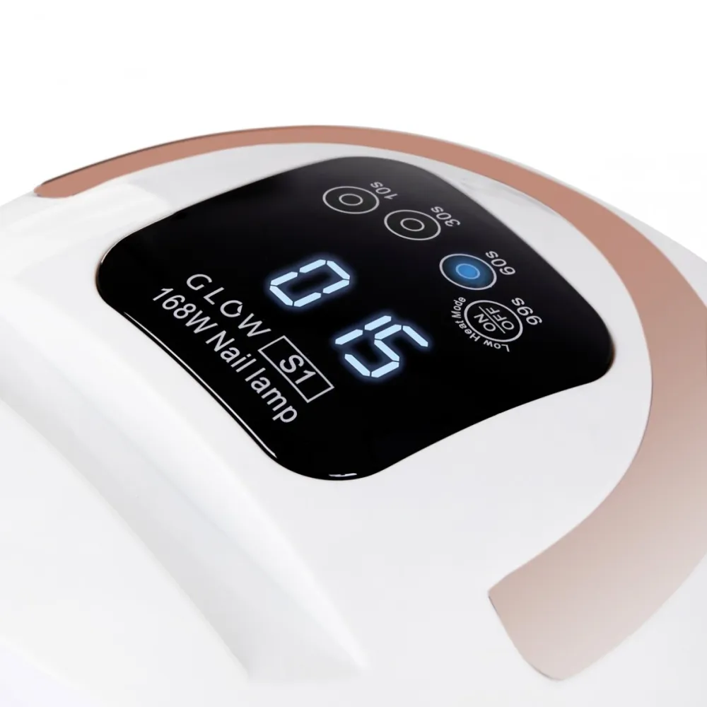 UV DUAL LED küünelamp GLOW S1 GOLD, 168W