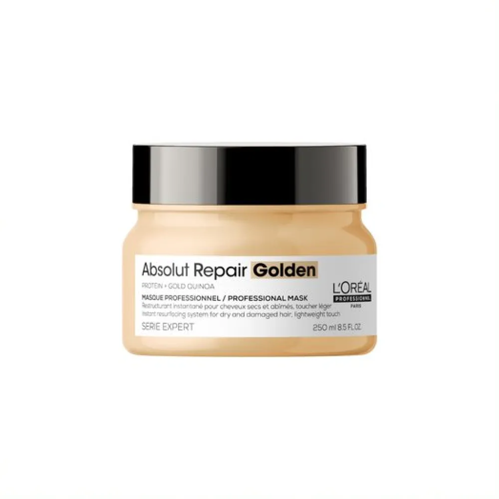 L'Oreal Professionnel Serie Expert Absolut Repair GOLDEN Mask — taastav juuksemask kahjustatud juustele, 250 ml