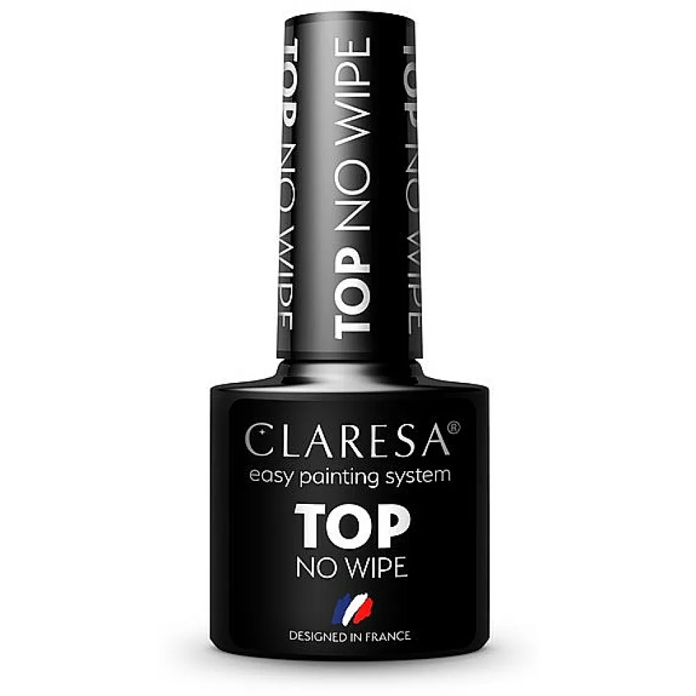CLARESA Top No Wipe - geellaki pealiskiht, 5 ml
