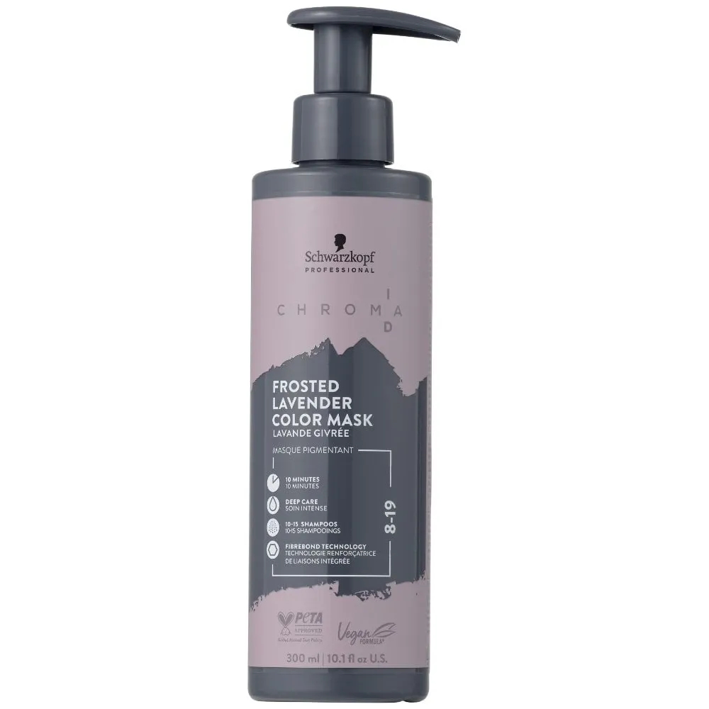 Schwarzkopf Professional CHROMA ID Bonding Mask – tooniv mask Nr. 8-19, Frosted Lavender, 300 ml