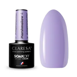 CLARESA Marshmallow 4 - geelilaadne lakk, 5 ml