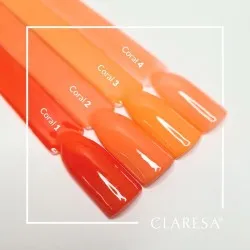 CLARESA Coral 001 - geellakk, 5 ml
