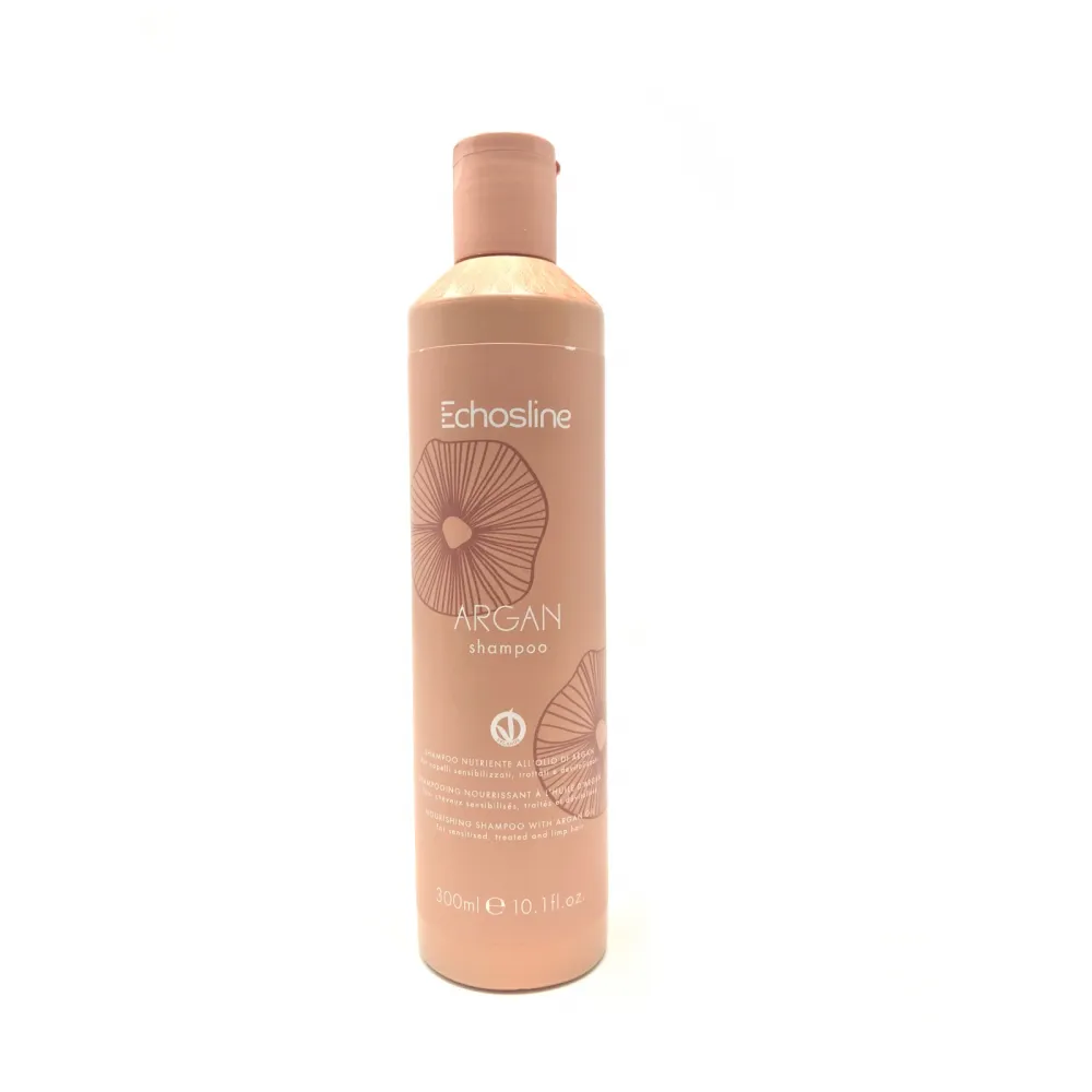 ECHOSLINE Argan Shampoo - toitev šampoon, 300 ml