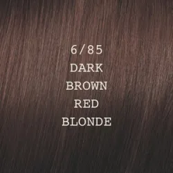 ELGON Moda&Styling Hair Colour - Kreemvärv juustele, 6/85 - DARK BROWN RED BLONDE (tumepruun punakasblond)