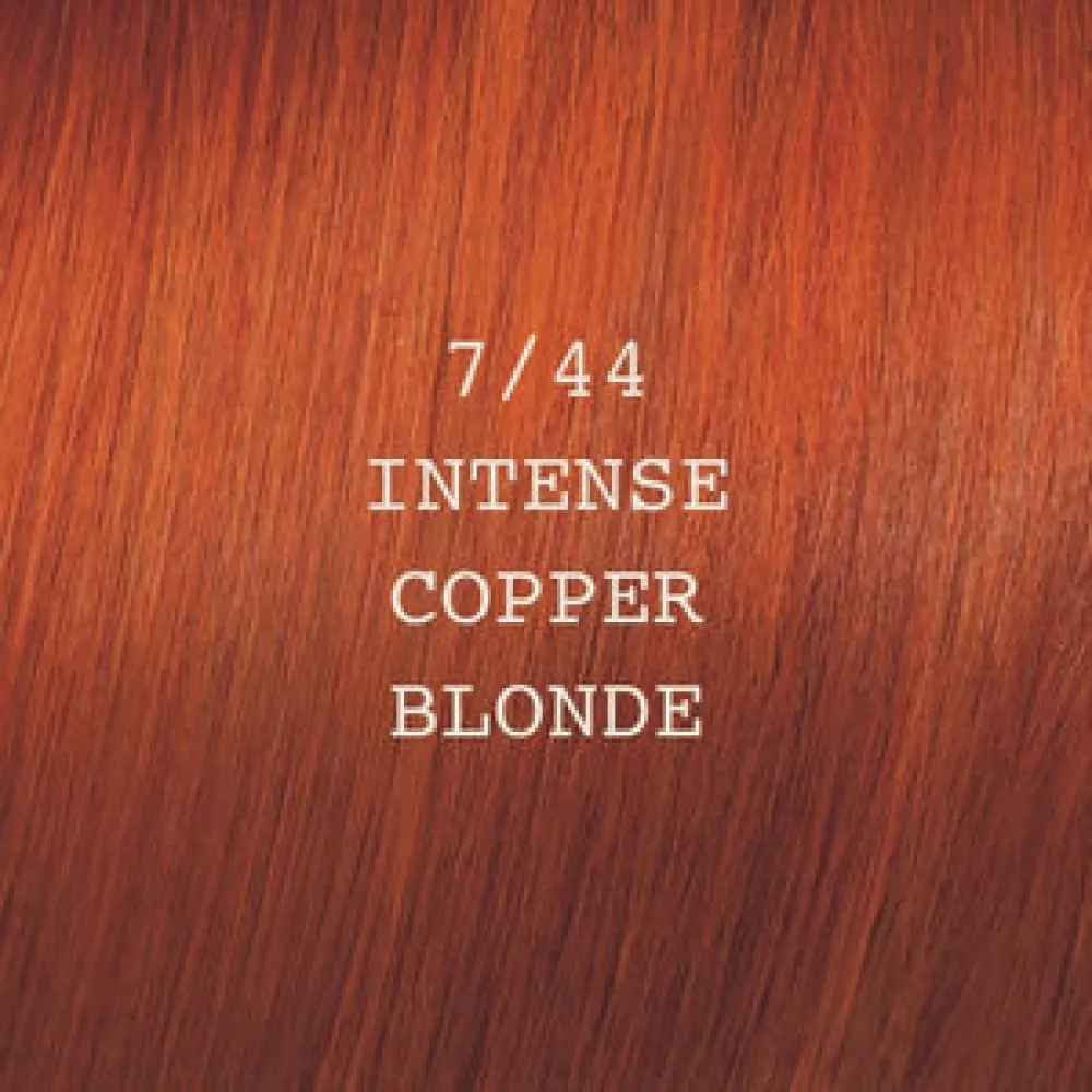 ELGON Moda&Styling Hair Colour - kreemvärv juustele, 7/44 - INTENSE COPPER BLONDE / intensiivne vaseblond