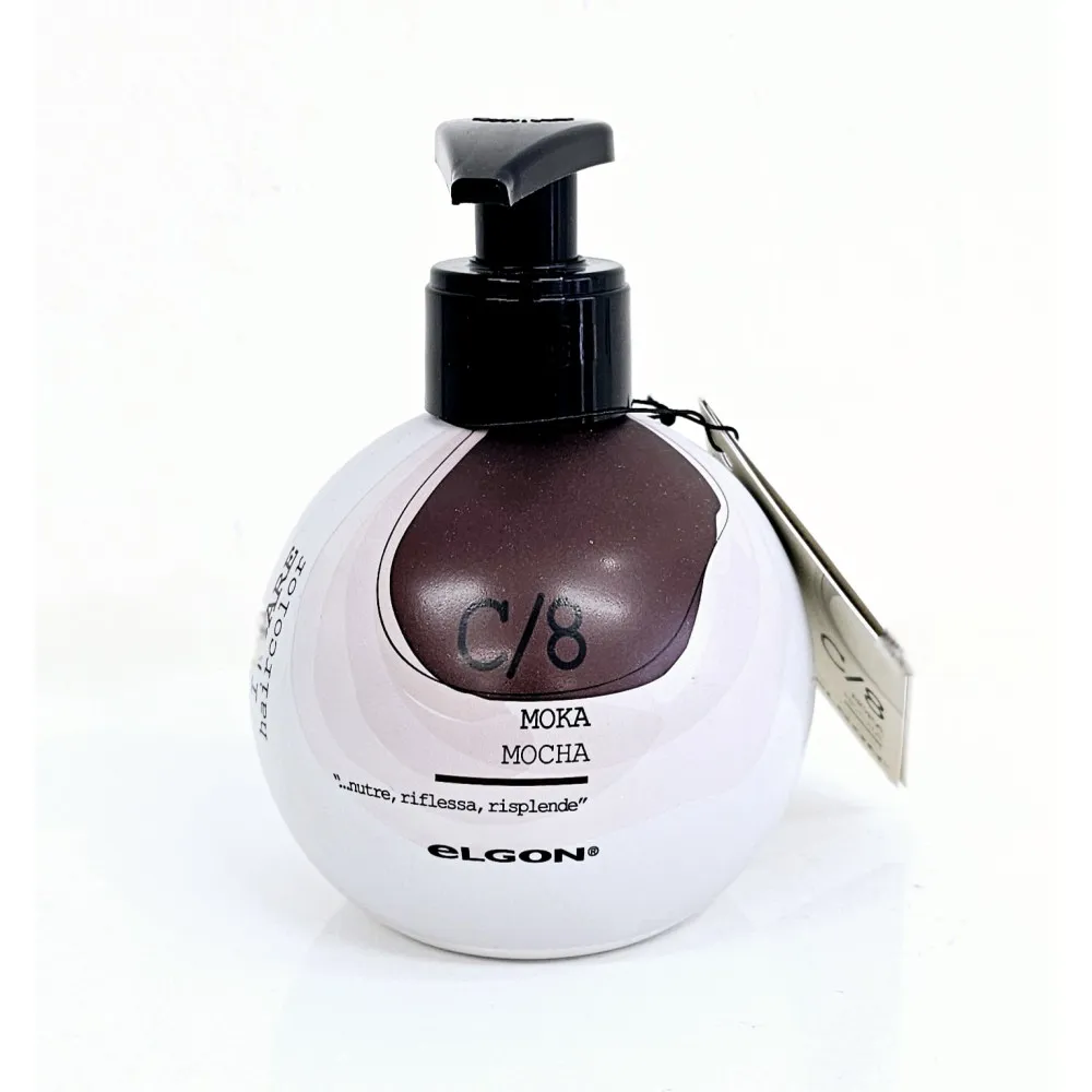 ELGON I CARE haircolor - palsamiga loputatav värvikreem, C/8 MOCHA