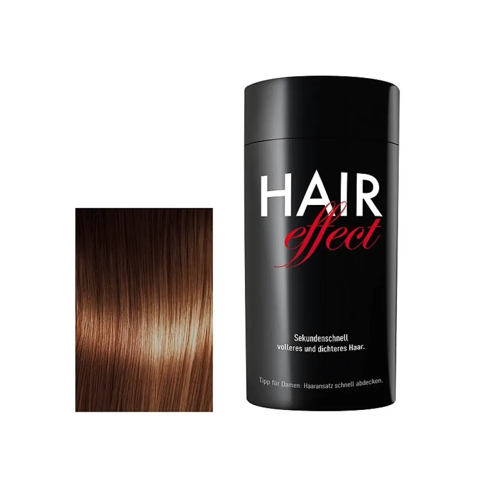 HAIR EFFECT Medium Brown 5-6 – juuksekiudude pulber, keskmine pruun, 26 g