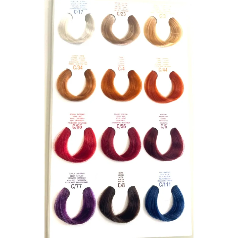 ELGON I CARE haircolor - konditsioneeriv loputatav värvikreem, C/4, COPPER