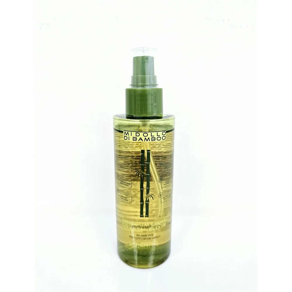IMPERITY ORGANIC MI DOLLO DI BAMBOO Premium Light Crystal Elixir – eriti kerge juukseõli, 150 ml