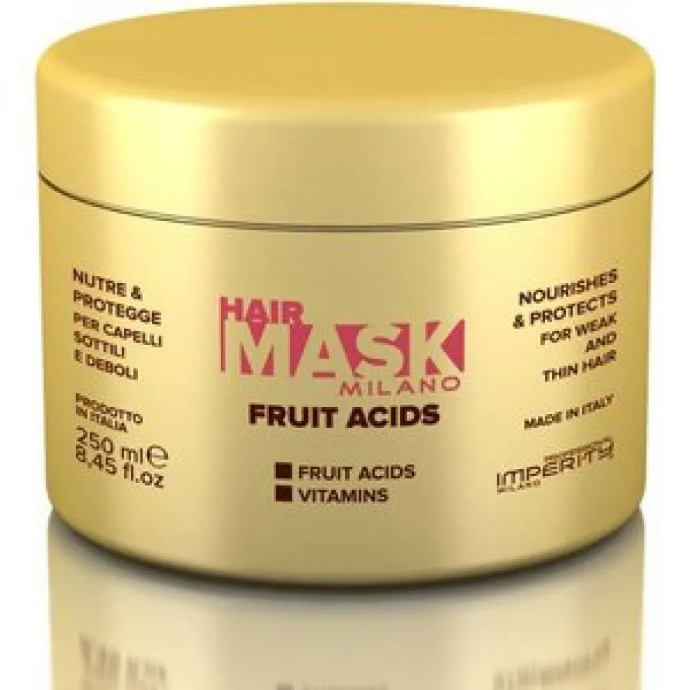 IMPERITY Milano Fantasy Fruit Mask – juuksemask kuivadele ja värvitud juustele, 250 ml