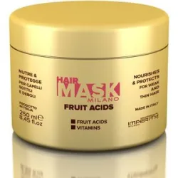 IMPERITY Milano Fantasy Fruit Mask – juuksemask kuivadele ja värvitud juustele, 250 ml