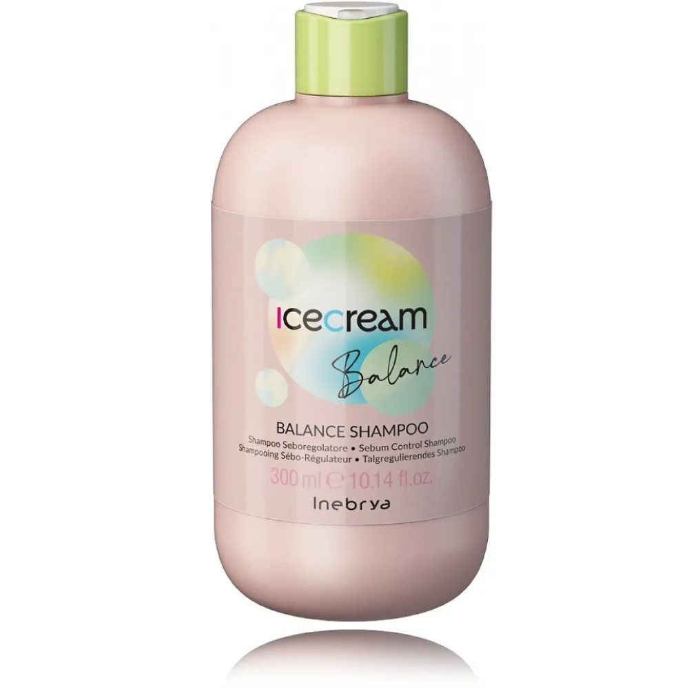 Inebrya Ice Cream Balance Shampoo - Šampoon rasustele juustele