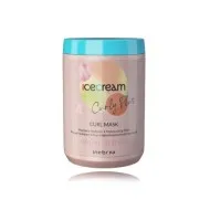Inebrya Ice Cream Curly Plus Mask - niisutav mask lainelistele ja lokkis juustele, 1000 ml