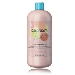 Inebrya Ice Cream Curly Plus Shampoo - niisutav šampoon lokkis juustele, 1000 ml