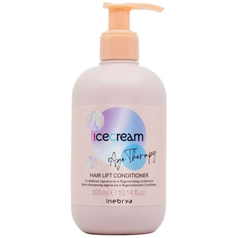 Inebrya Ice Cream Age Therapy Hair Lift Conditioner - taastav, niisutav ja toitv palsam, 300 ml