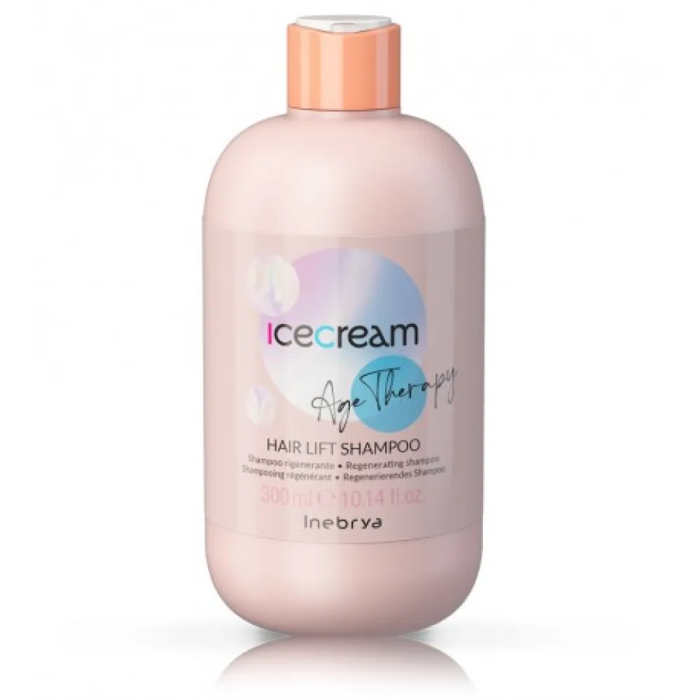 Inebrya Ice Cream Age Therapy Hair Lift Shampoo - Taastav šampoon, 300 ml