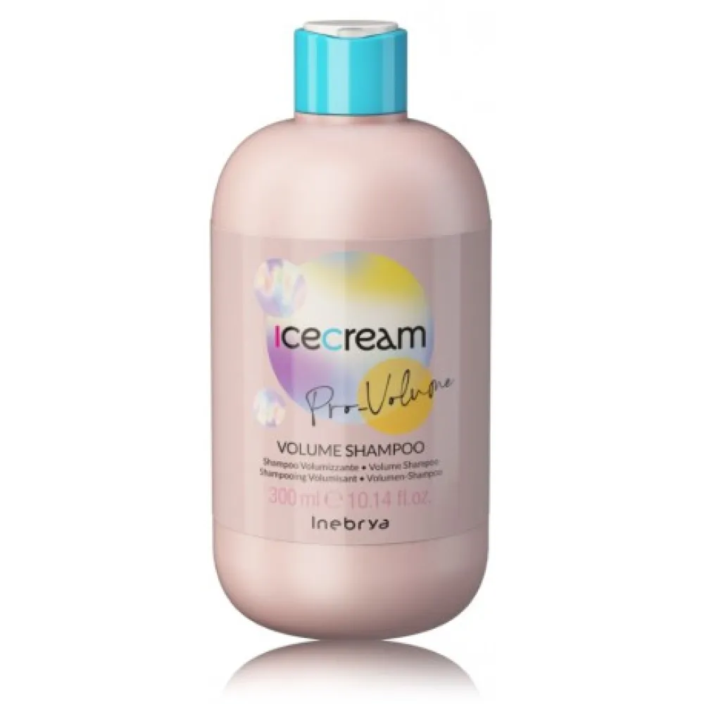 Inebrya Ice Cream Pro-Volume Shampoo – volüümi suurendav šampoon, 300 ml