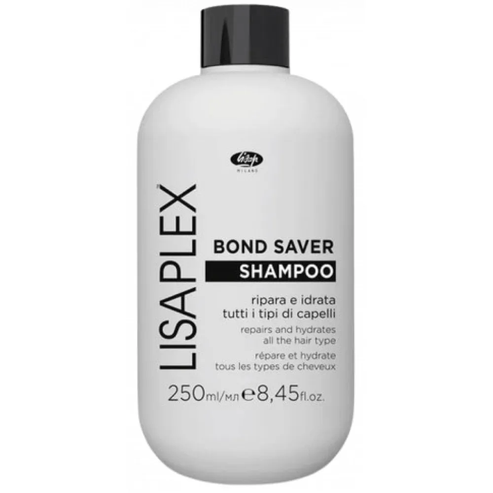 Lisap Lisaplex Bond Saver Shampoo – taastav ja niisutav šampoon kõikidele juuksetüüpidele, 250 ml