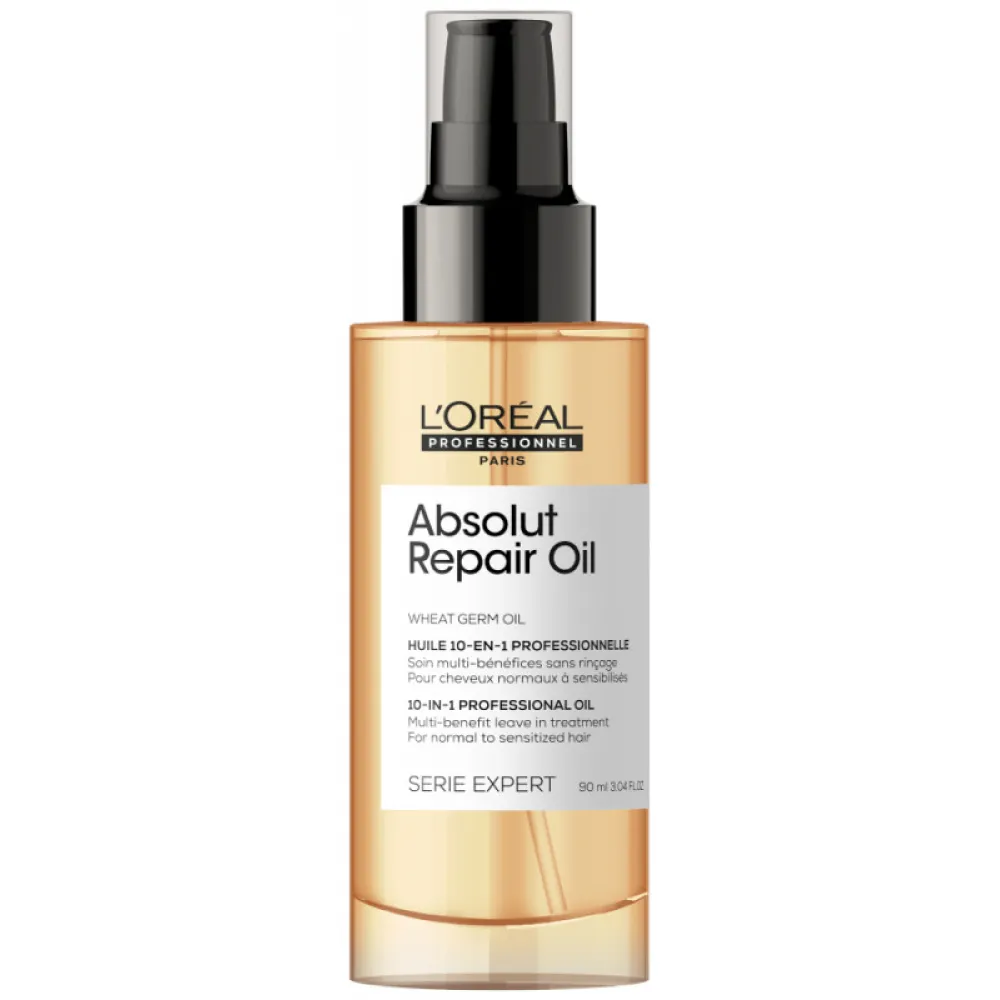 L'Oreal Professionnel Serie Expert Absolut Repair Oil — mitmekülgne õli kahjustatud juustele, 90 ml