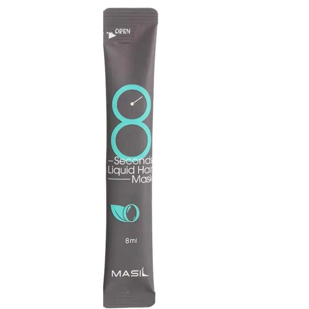 MASIL 8 Seconds Liquid Hair Mask stick pouch blue — ekspressmask juuste mahu jaoks, 8 ml