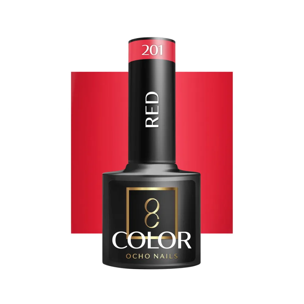 OCHO NAILS RED 201 - Geel-lakk, 5 ml