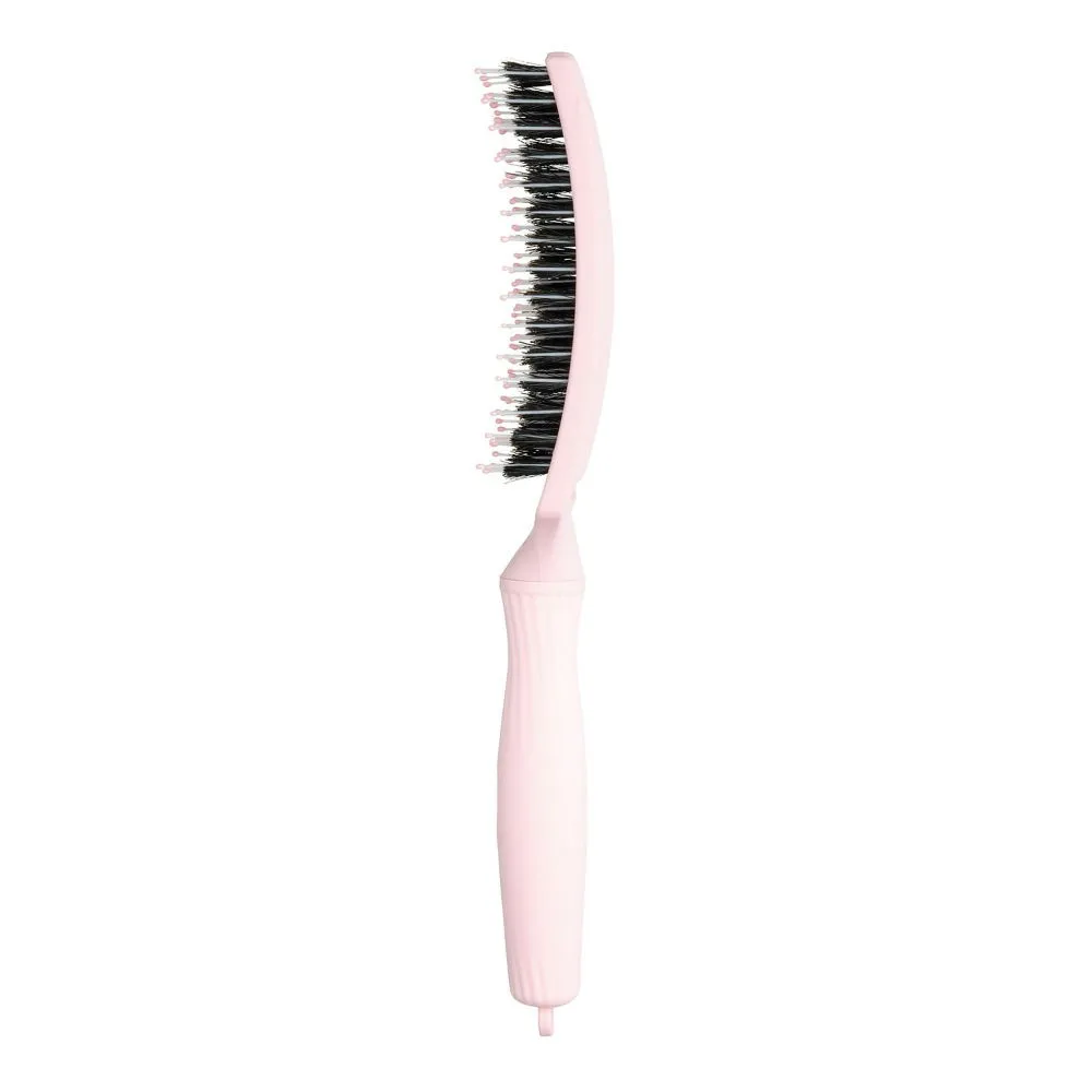 Olivia Garden Fingerbrush PASTEL PINK Combo Medium - juuksehari