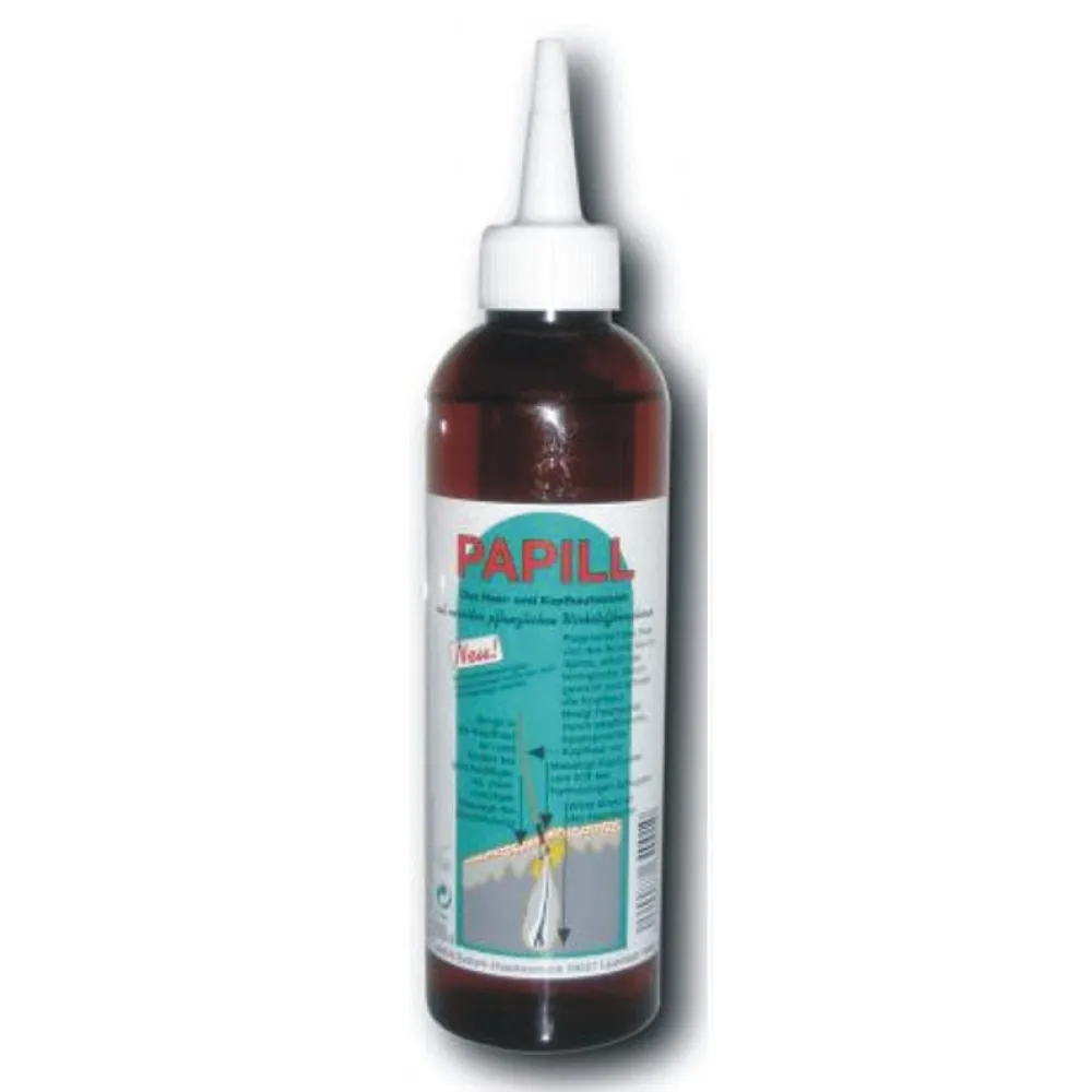 Justus PAPILL HAAR & Kopfhautwasser - tonik juuste väljalangemise vastu, 200 ml