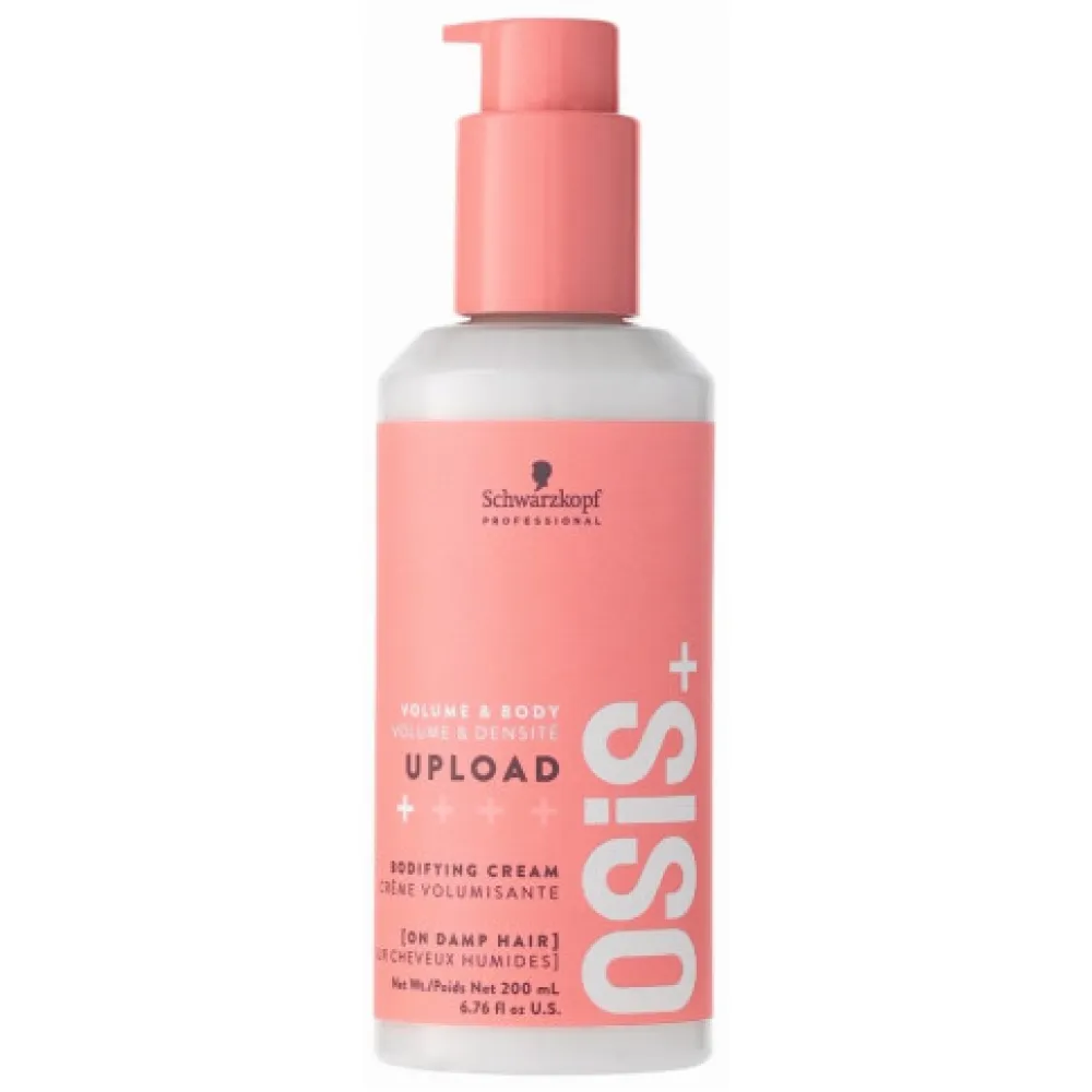 Schwarzkopf Professional OSIS+ Upload Cream – juuksekreem kohevuse ja läike jaoks, 200 ml