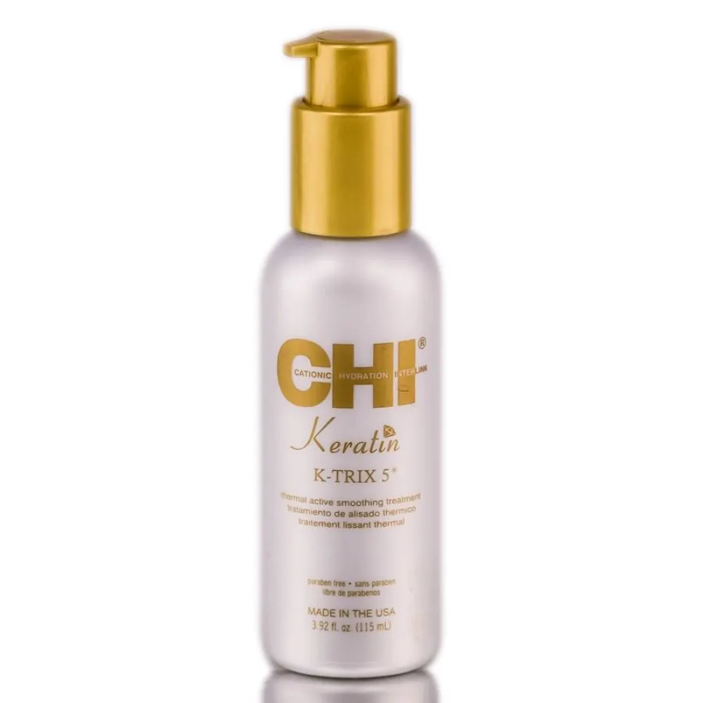 CHI Keratin K-TRIX 5 Themal Active Smoothing Treatment - siledust andev juuksekreem, 115 ml
